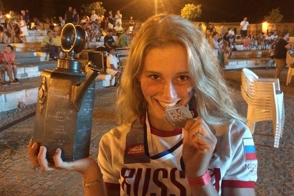 Елфутина попробовала себя на выносливость