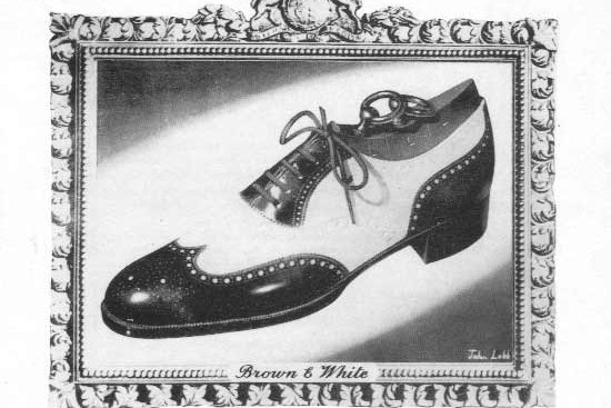 Реклама "настоящих яхтенных клубных ботинок"