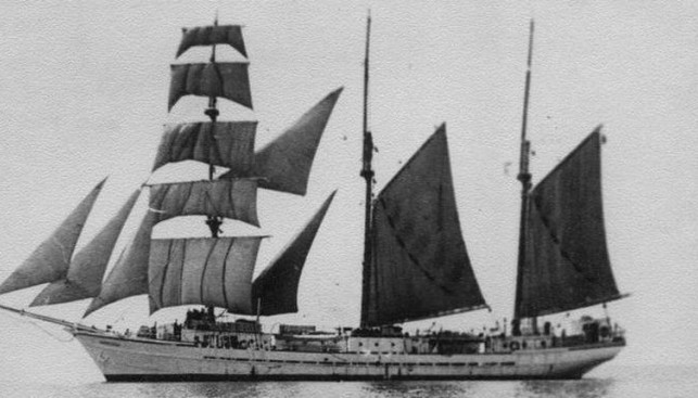 Баркентина «Капелла», принадлежавшая Рижской мореходке, погибла в шторм в 1969 г.